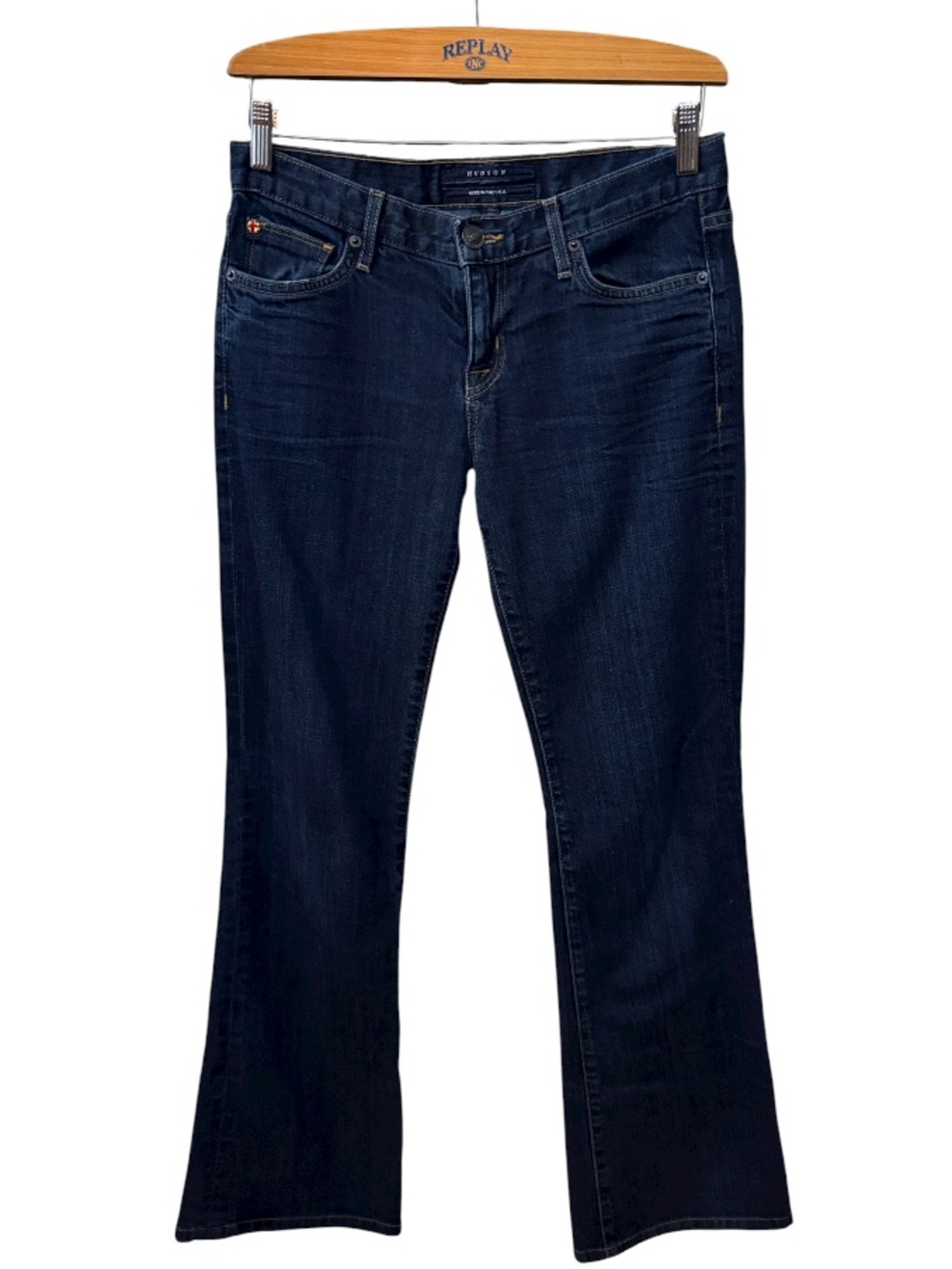 Hudson Jeans Dark Wash Low Rise Bootcut Jeans Size 28